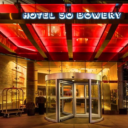 Hotel 50 Bowery, Part Of Jdv By Hyatt Nueva York Exterior foto